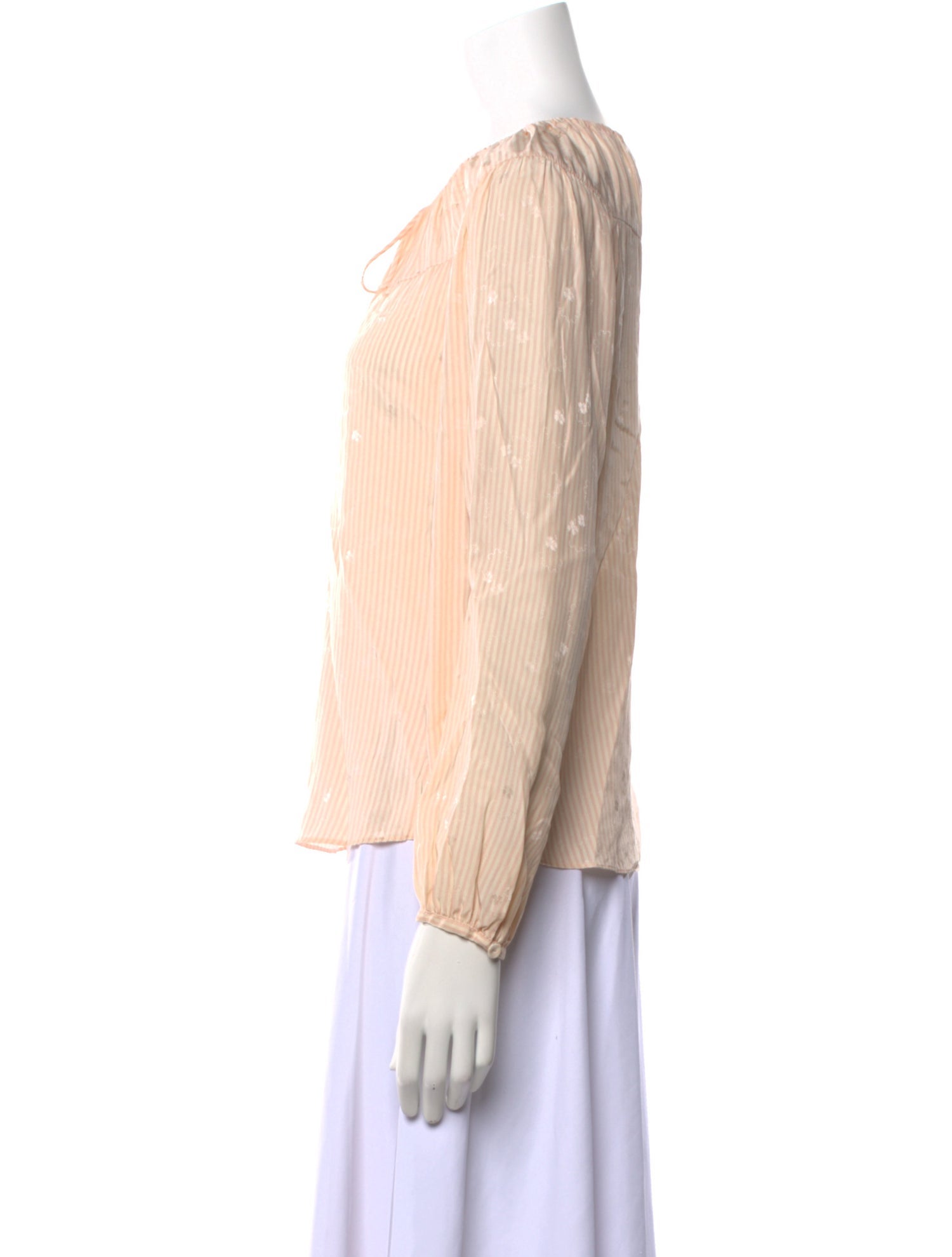 Tailored by Rebecca Taylor Silk Scoop Neck Blouse w/ Tags
