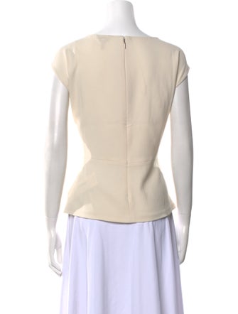 Tailored by Rebecca Taylor V-Neck Short Sleeve Top