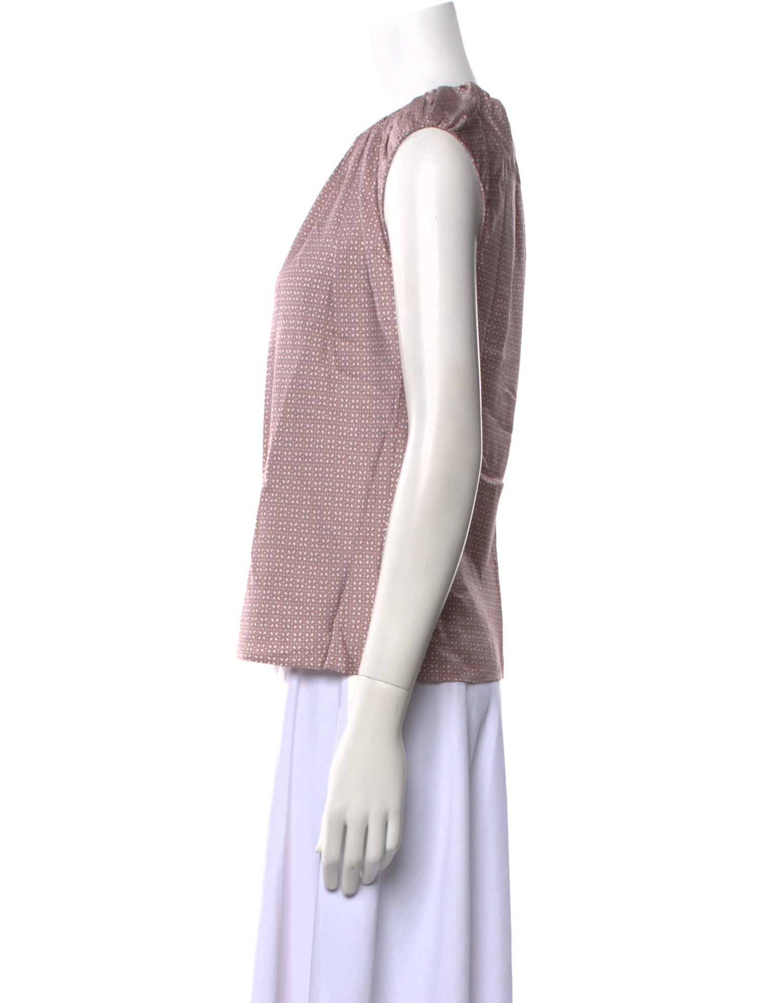 Tailored by Rebecca Taylor Crew Neck Sleeveless Top w/ Tags
