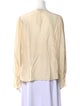 Tailored by Rebecca Taylor Silk V-Neck Blouse