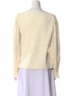 Tailored by Rebecca Taylor V-Neck Long Sleeve Blouse