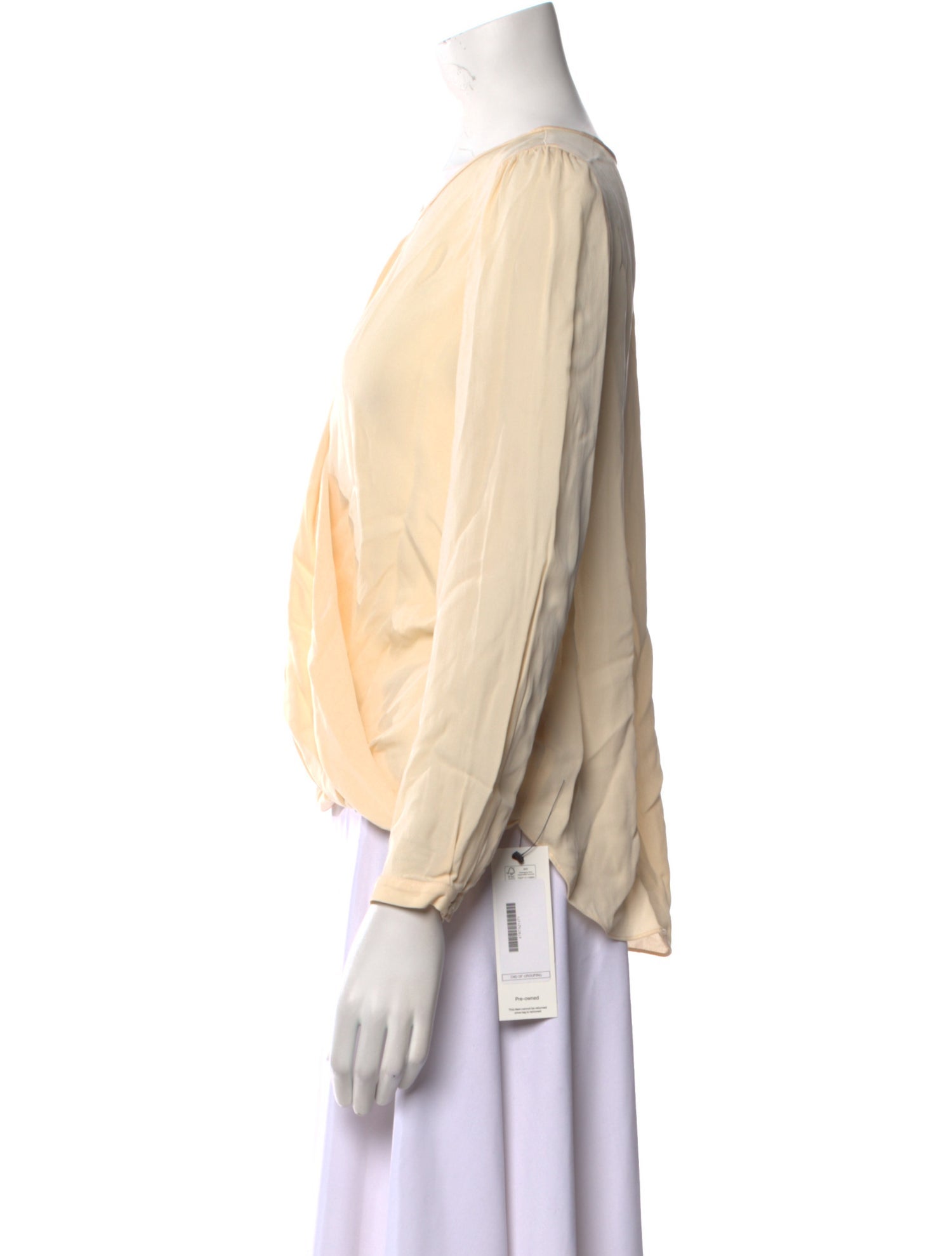 Tailored by Rebecca Taylor Silk Scoop Neck Blouse