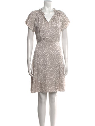 Tailored by Rebecca Taylor Printed Mini Dress