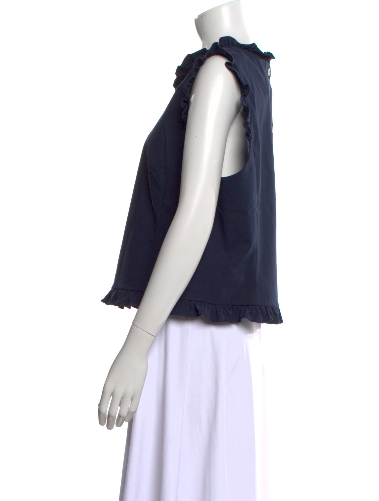 Tailored by Rebecca Taylor Cowl Neck Short Sleeve Sweatshirt