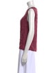 Tailored by Rebecca Taylor V-Neck Sleeveless Top