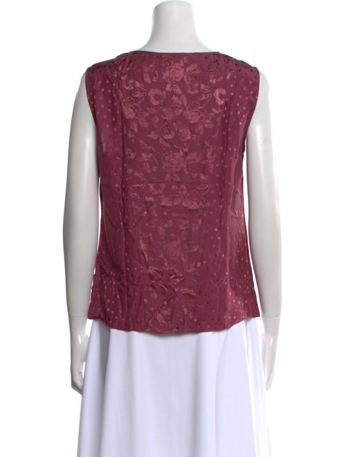 Tailored by Rebecca Taylor V-Neck Sleeveless Top