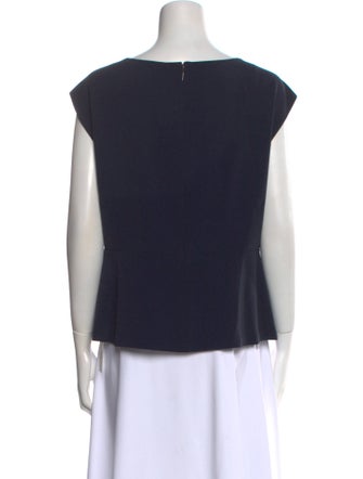 Tailored by Rebecca Taylor V-Neck Short Sleeve Top