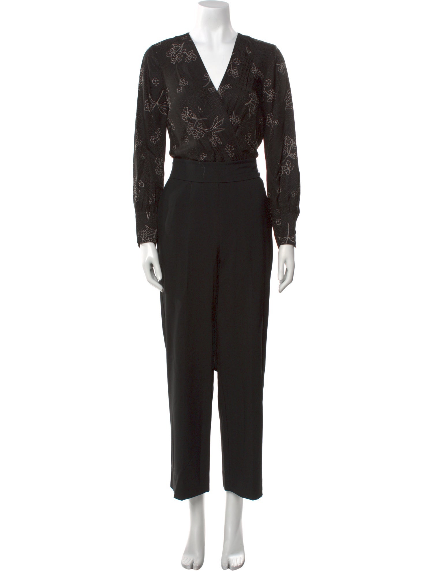 Tailored by Rebecca Taylor V-Neck Jumpsuit w/ Tags