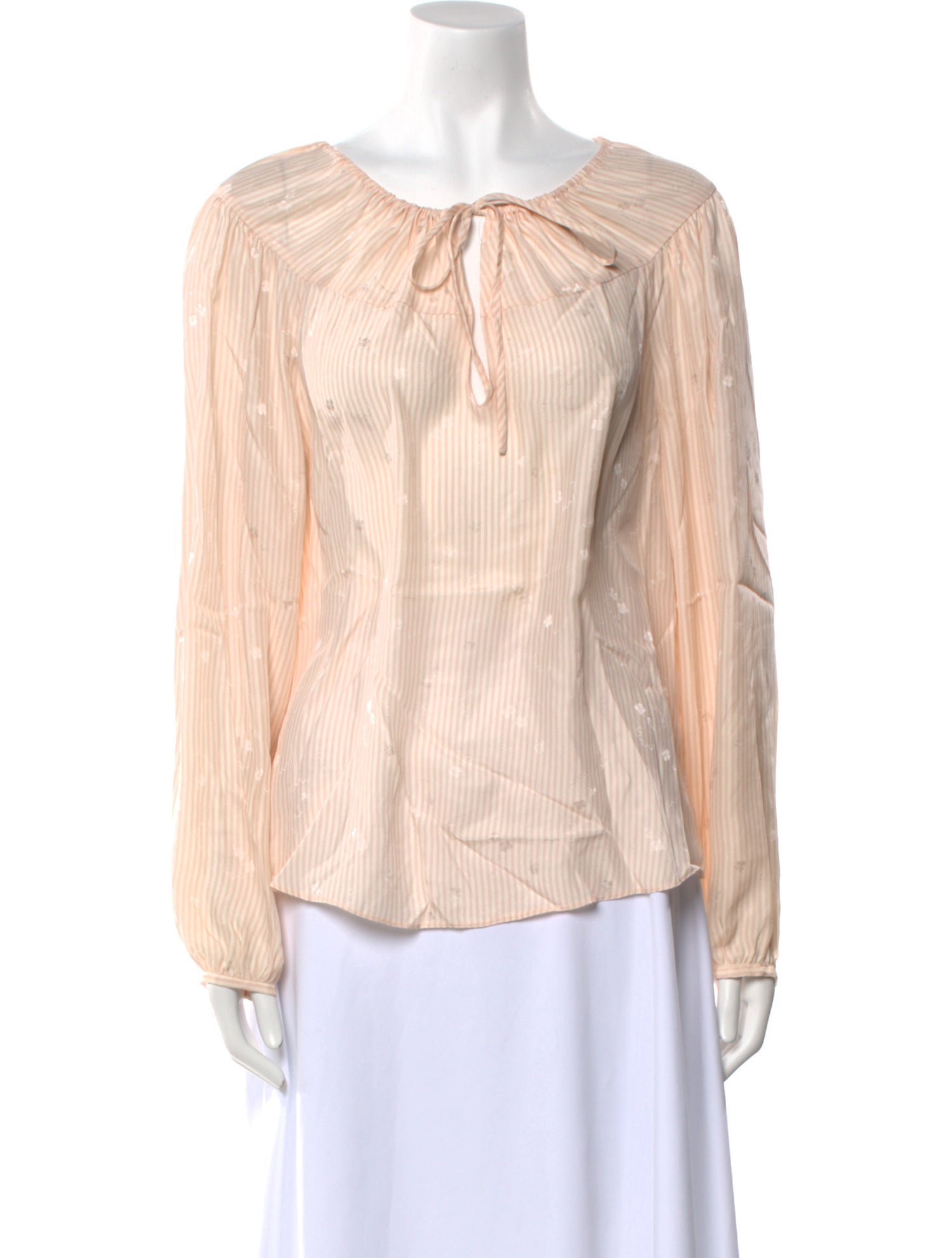 Tailored by Rebecca Taylor Silk Scoop Neck Blouse w/ Tags