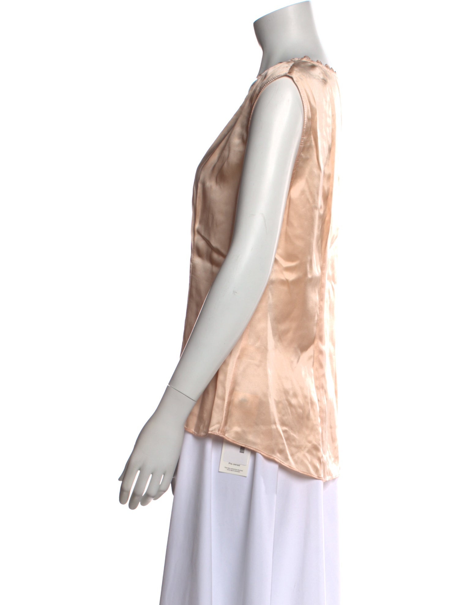 Tailored by Rebecca Taylor Silk V-Neck Blouse w/ Tags