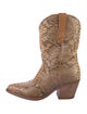 Tecovas Snakeskin Animal Print Western Boots