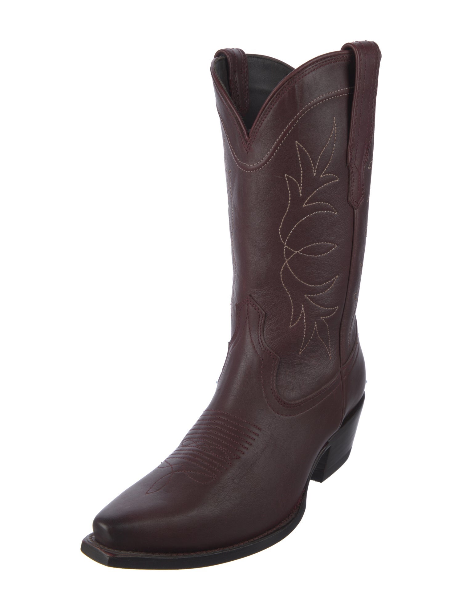 Tecovas Leather Patterned Western Boots