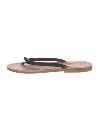 Tecovas Leather Flip Flops