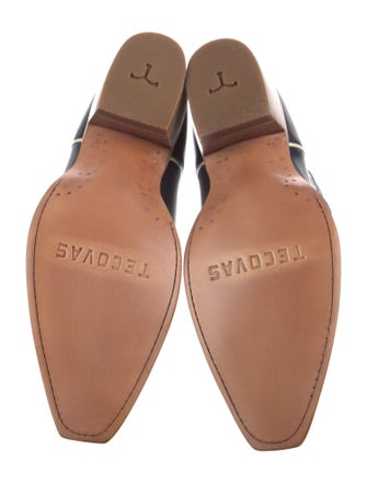 Tecovas Leather Embroidered Accent Western Boots