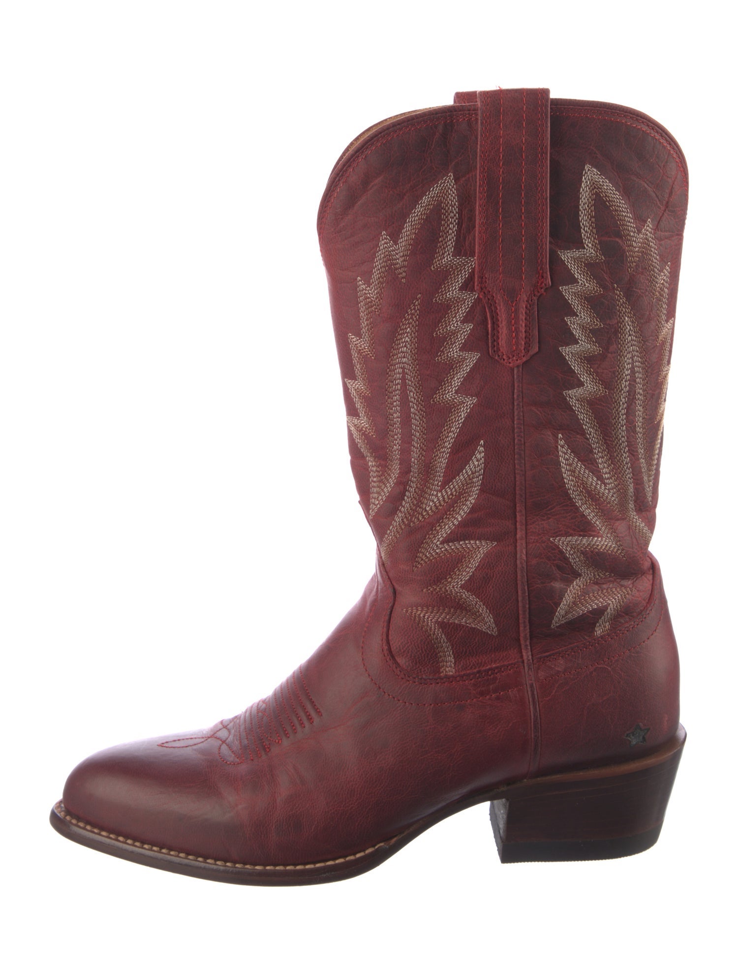 Tecovas Leather Printed Western Boots