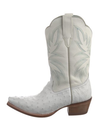 Tecovas Alligator Embroidered Accent Western Boots