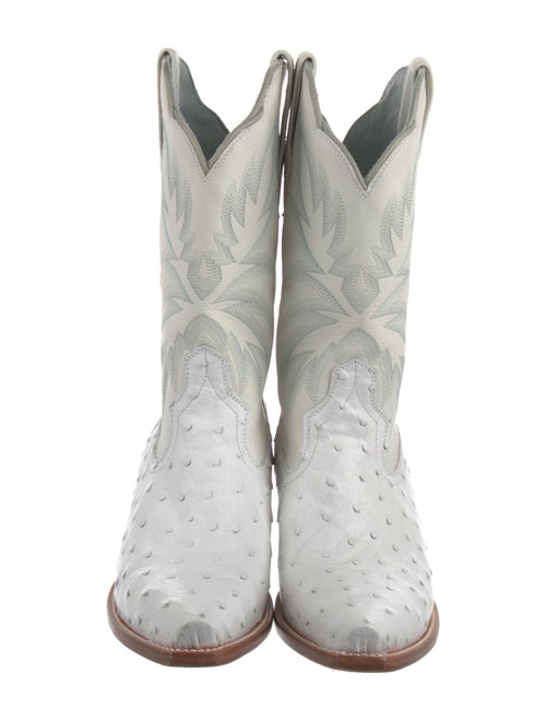 Tecovas Alligator Embroidered Accent Western Boots