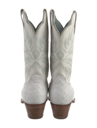 Tecovas Alligator Embroidered Accent Western Boots