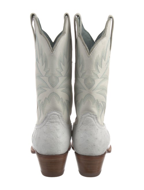 Tecovas Alligator Embroidered Accent Western Boots
