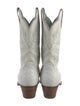 Tecovas Alligator Embroidered Accent Western Boots