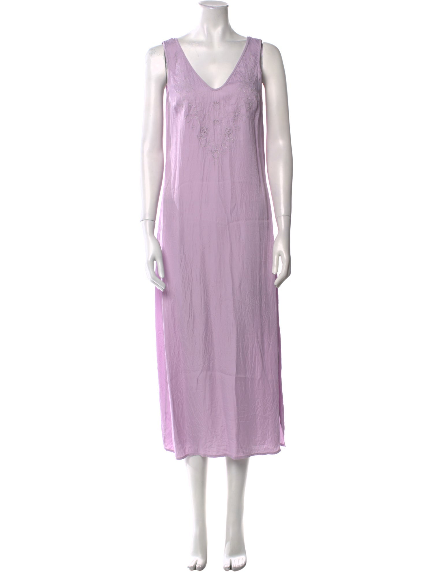 Tecovas V-Neck Long Dress