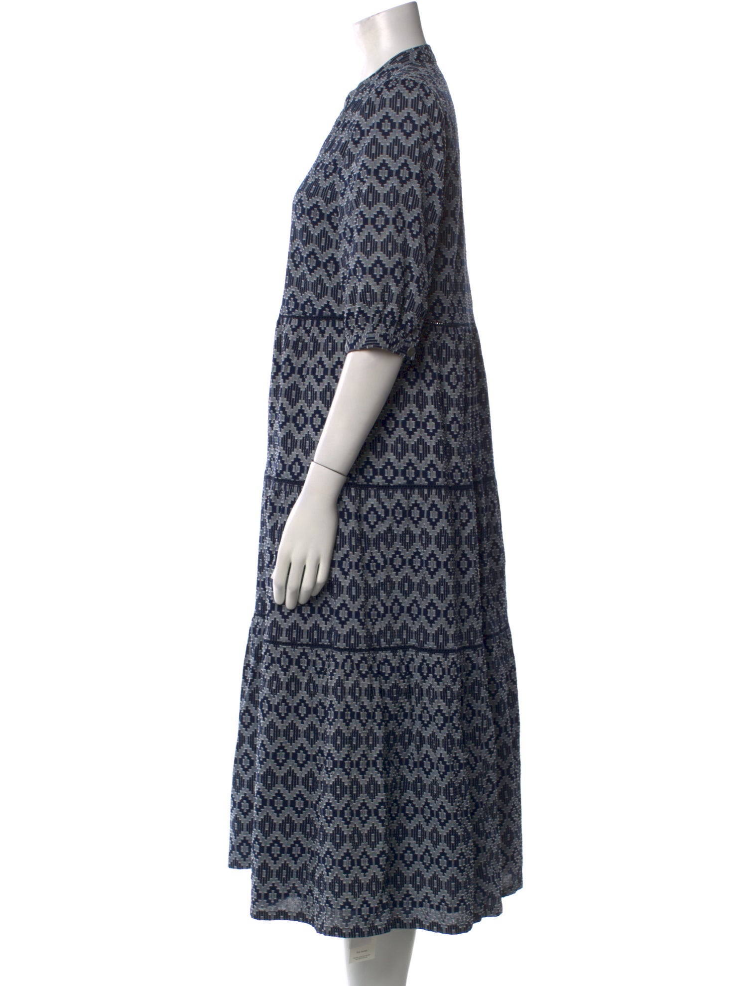 Tecovas Printed Long Dress