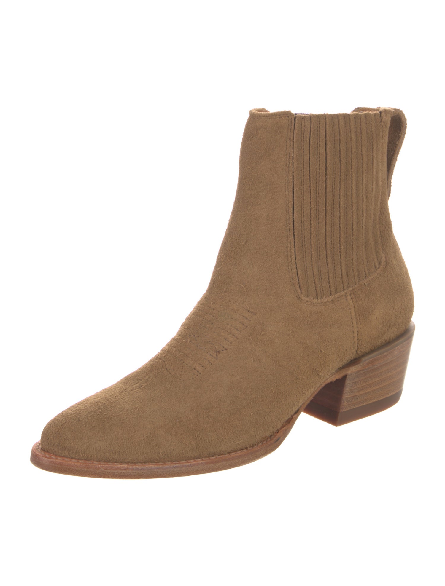 Tecovas Suede Chelsea Boots