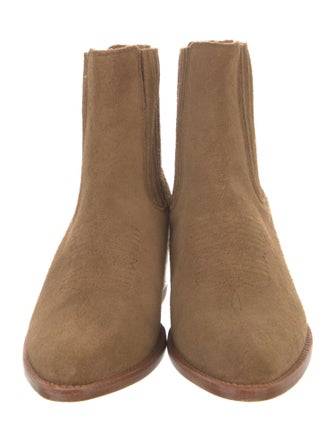 Tecovas Suede Chelsea Boots