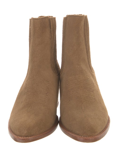 Tecovas Suede Chelsea Boots