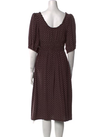 Tecovas Printed Midi Length Dress