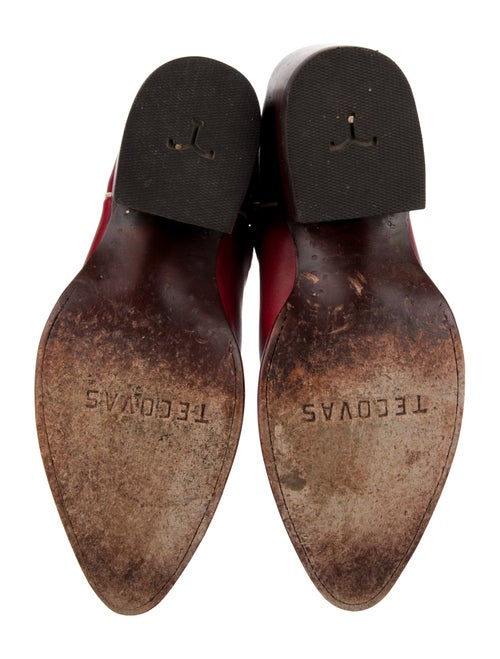 Tecovas Leather Patterned Western Boots