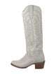 Tecovas Leather Colorblock Pattern Riding Boots