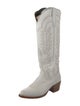 Tecovas Leather Colorblock Pattern Riding Boots