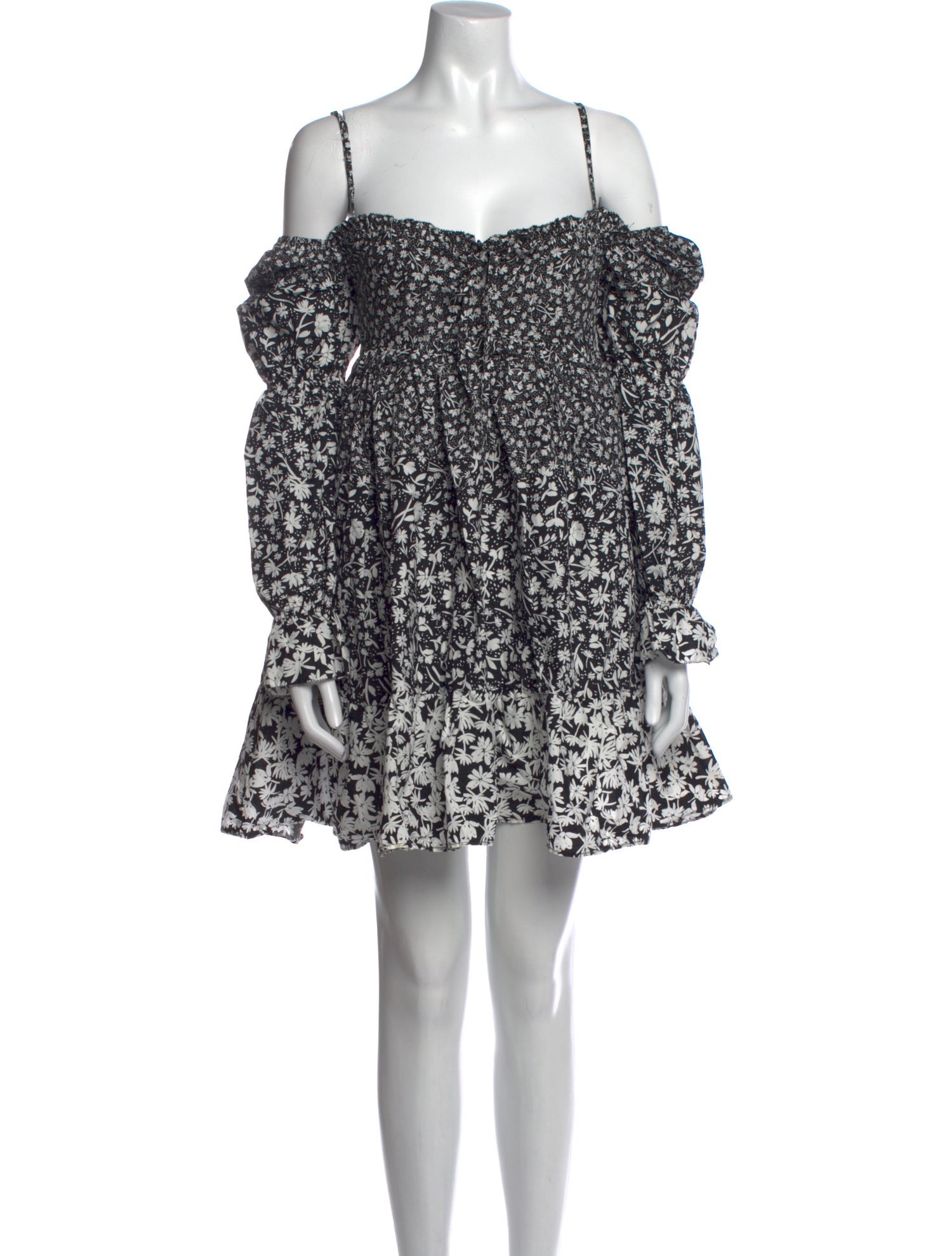 Tecovas Floral Print Mini Dress