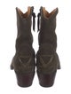 Tecovas Suede Patterned Western Boots
