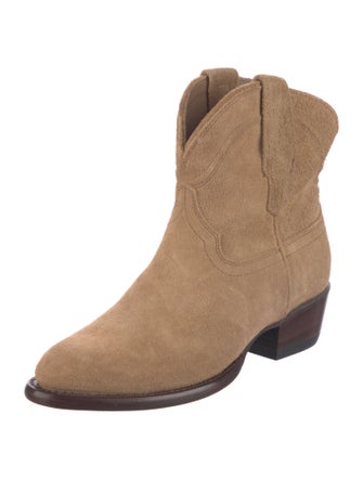 Tecovas Suede Western Boots