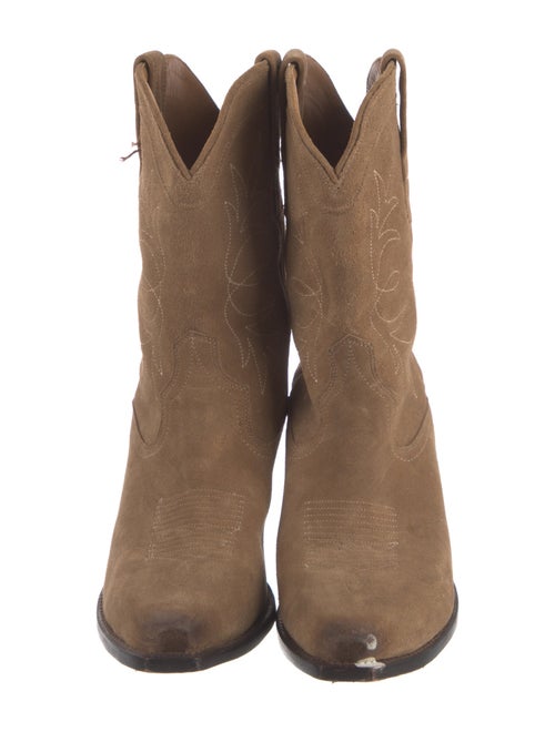 Tecovas Suede Western Boots