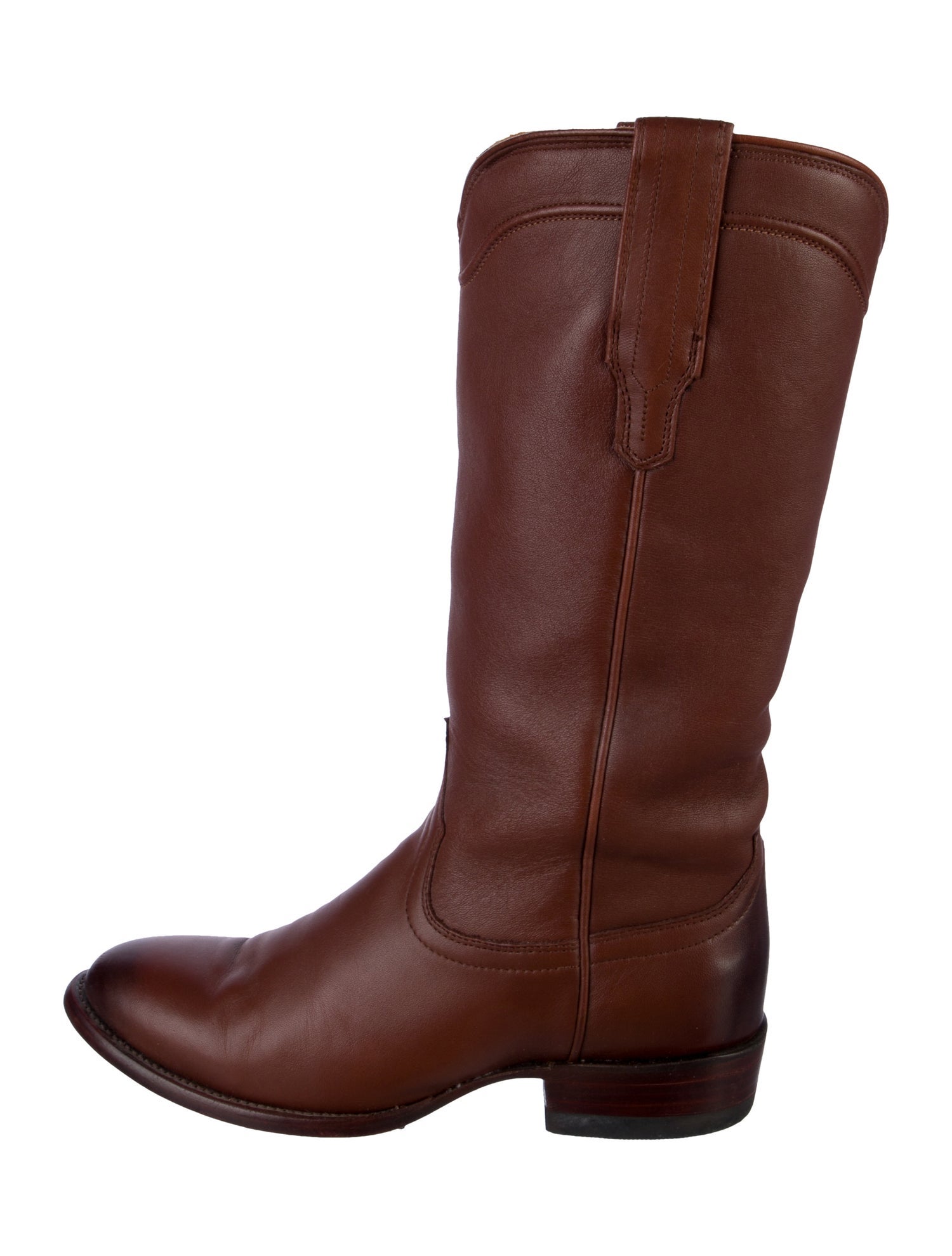 Tecovas Leather Riding Boots