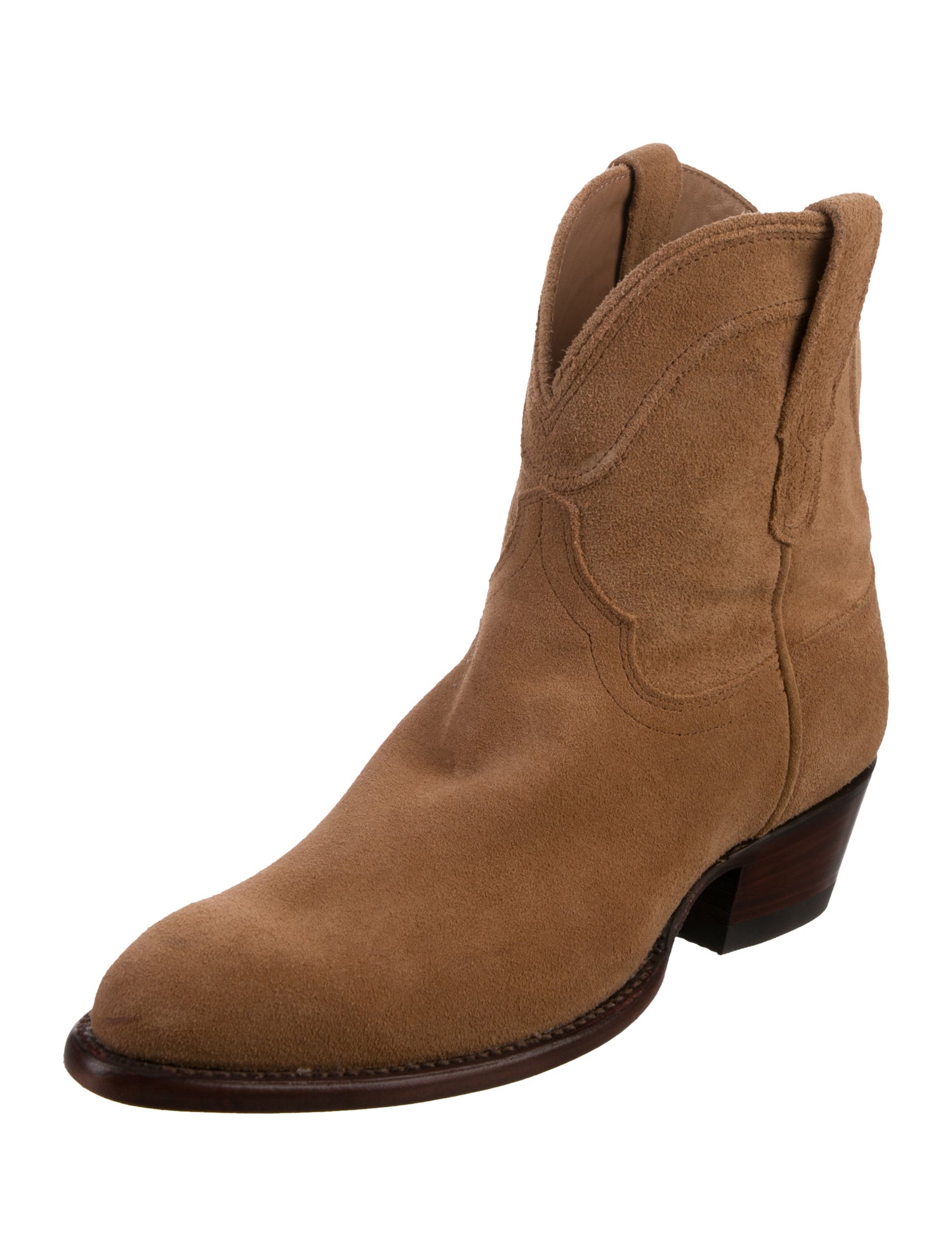 Tecovas Suede Western Boots