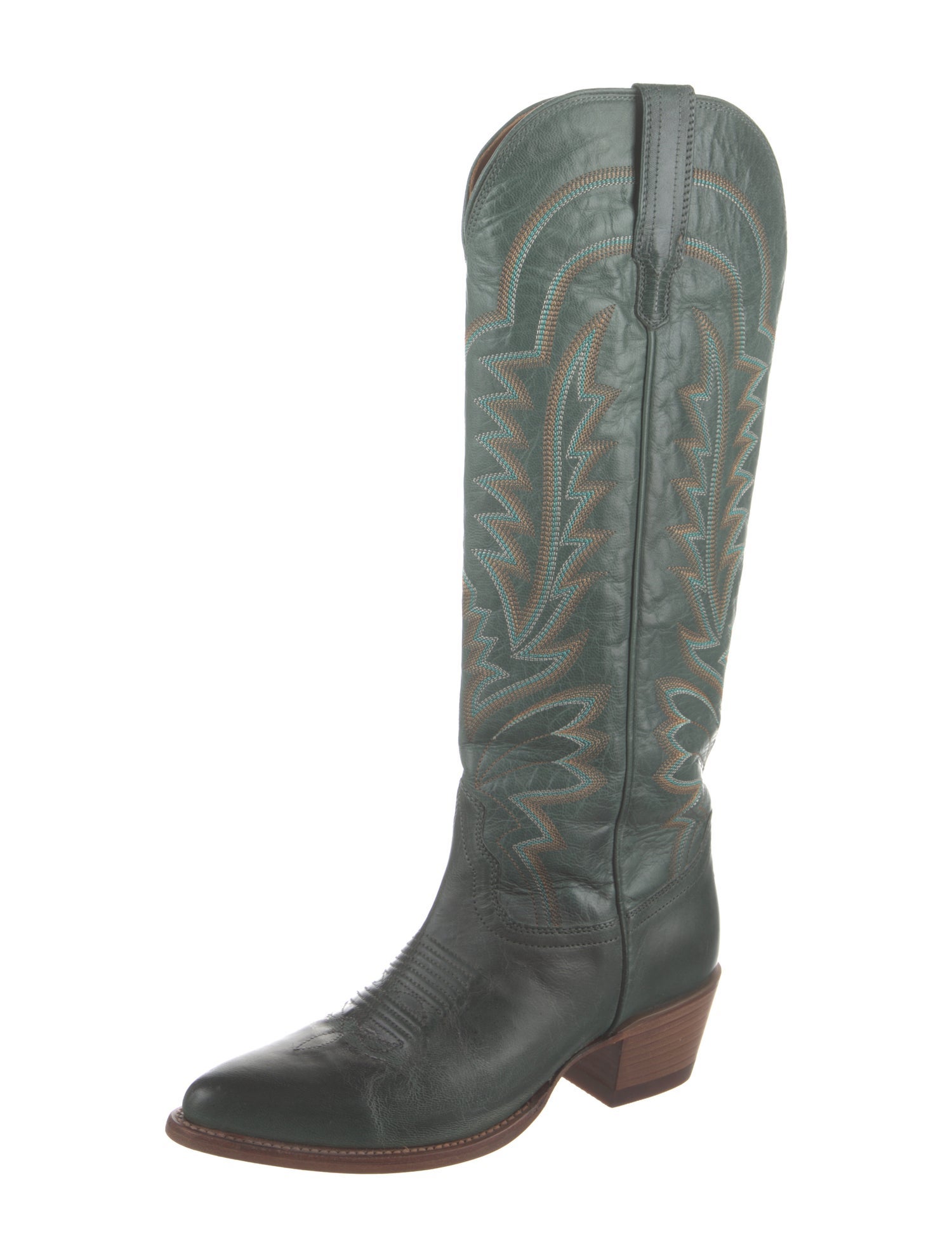 Tecovas Leather Riding Boots