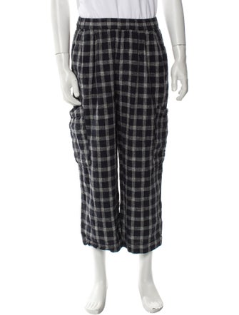 TOAST Plaid Print Pants