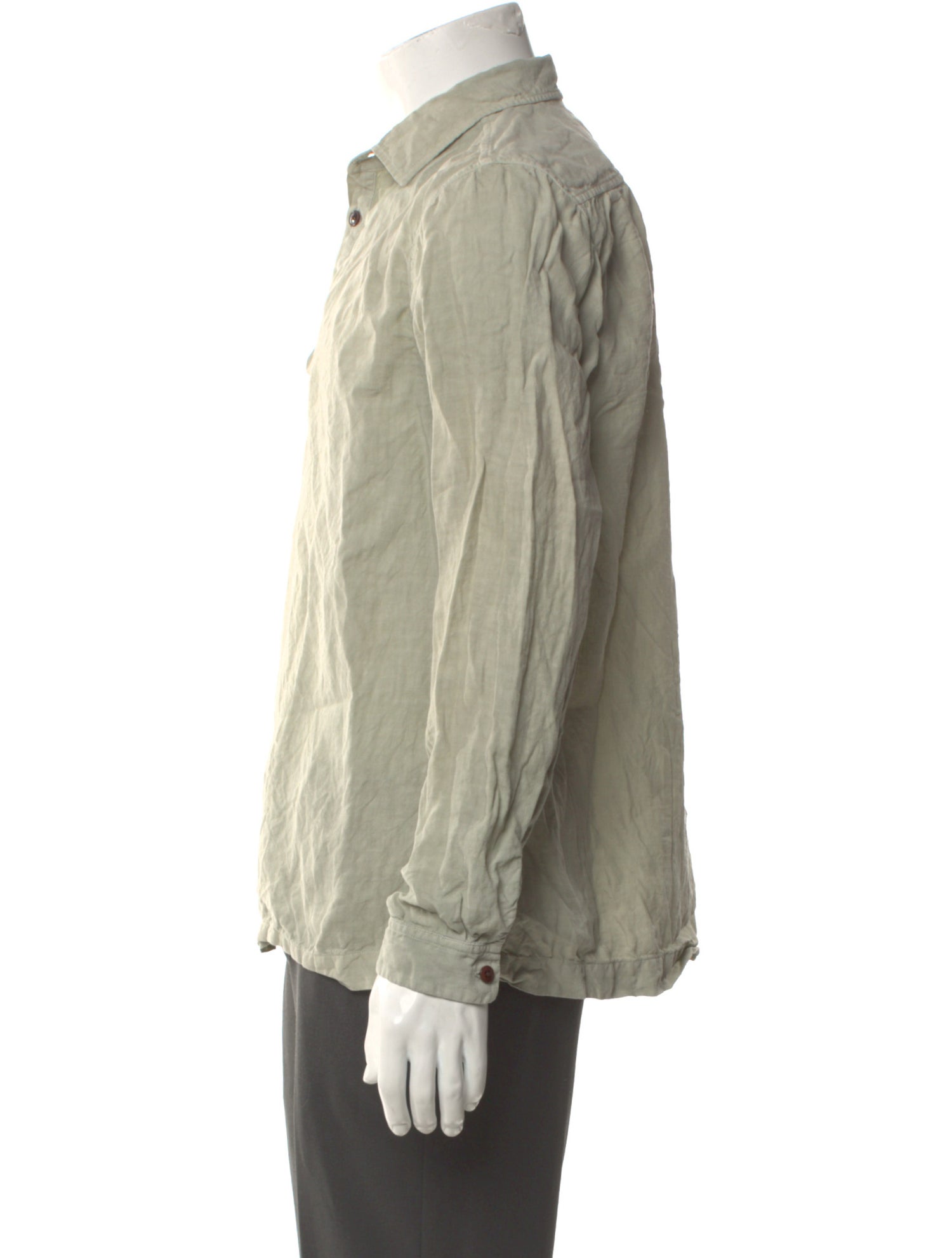 TOAST Linen Crew Neck Polo Shirt