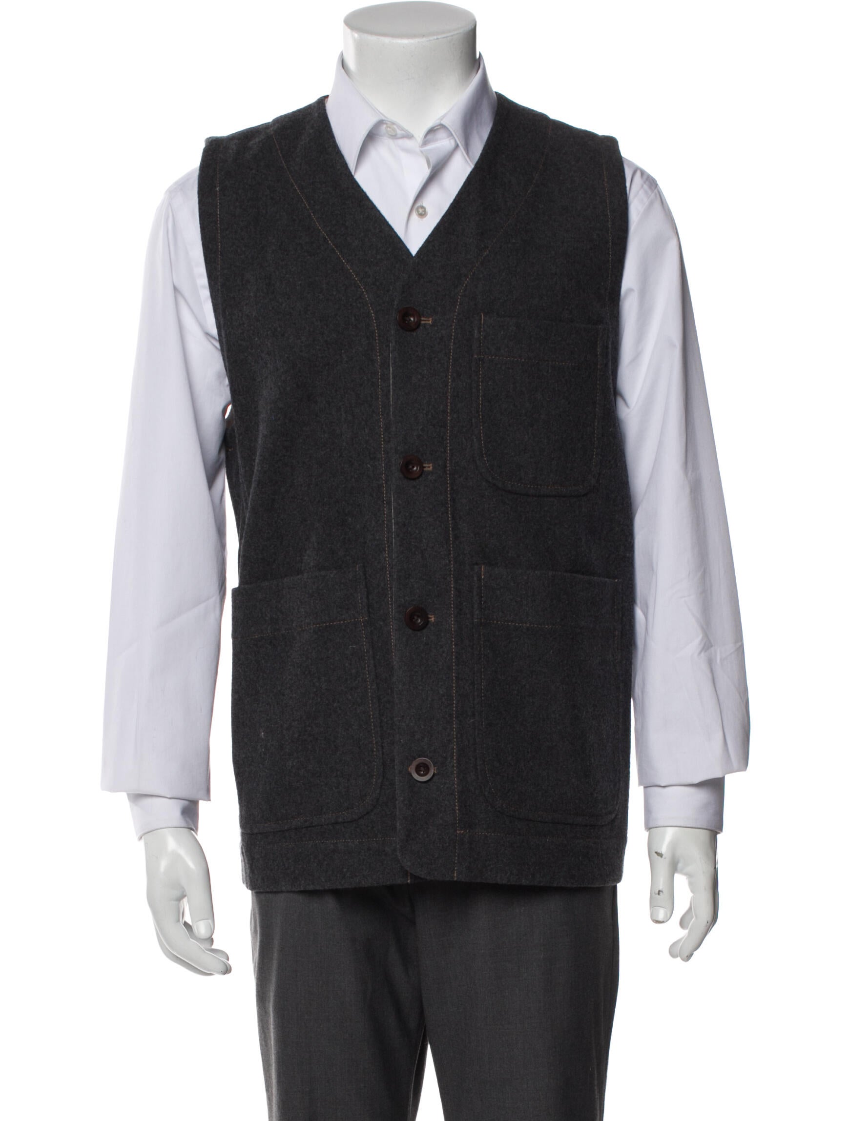 TOAST Wool Vest
