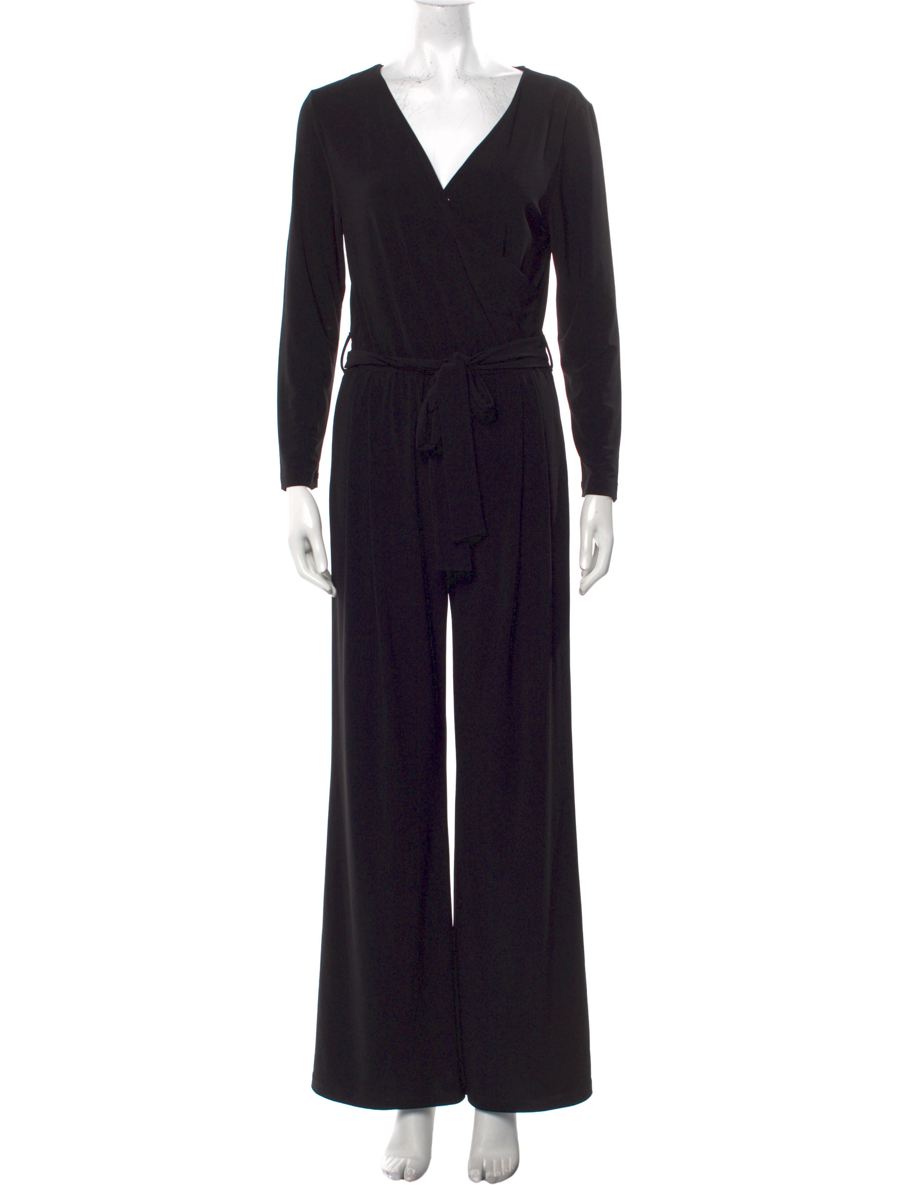 Truly Zac Posen V-Neck Long Dress