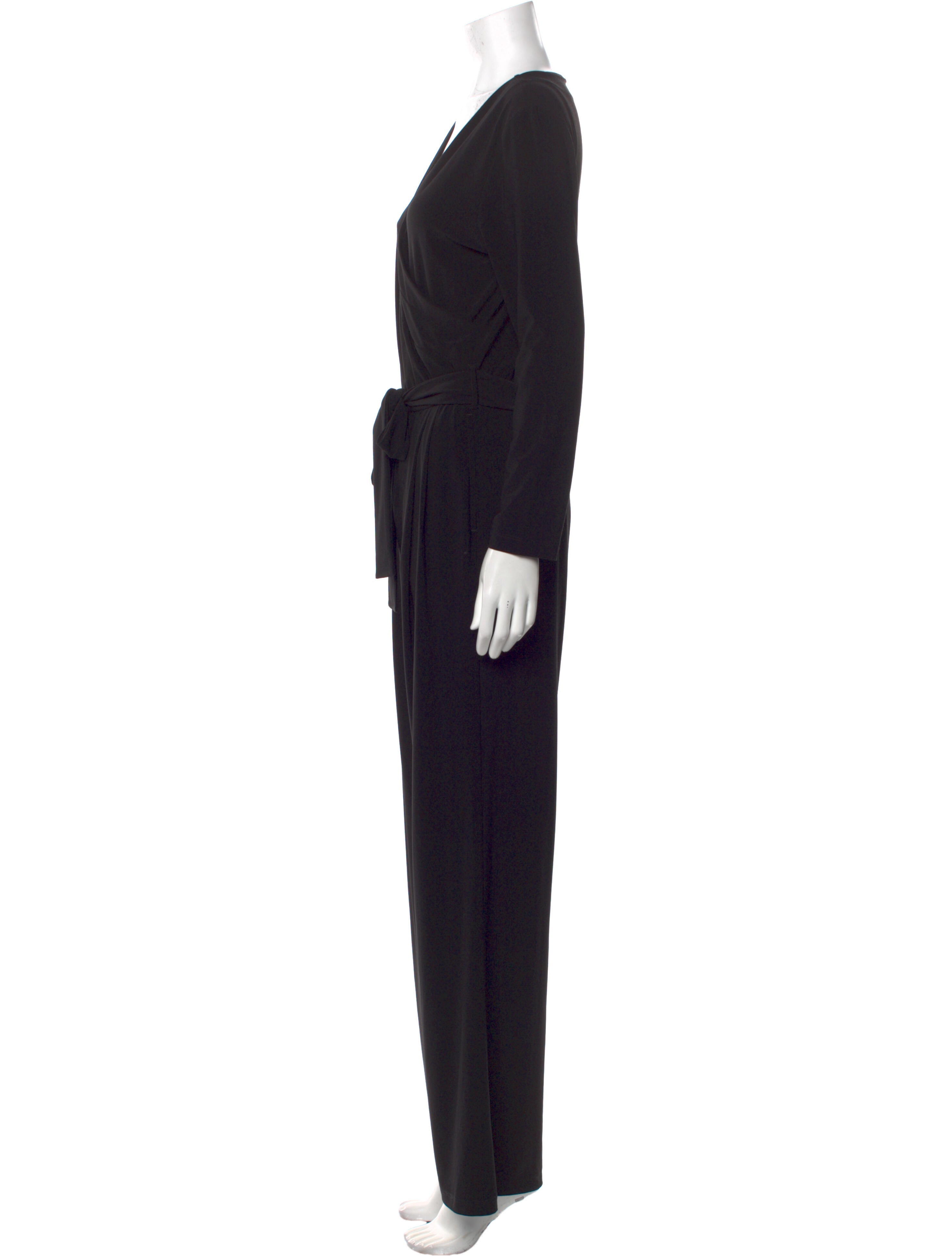 Truly Zac Posen V-Neck Long Dress