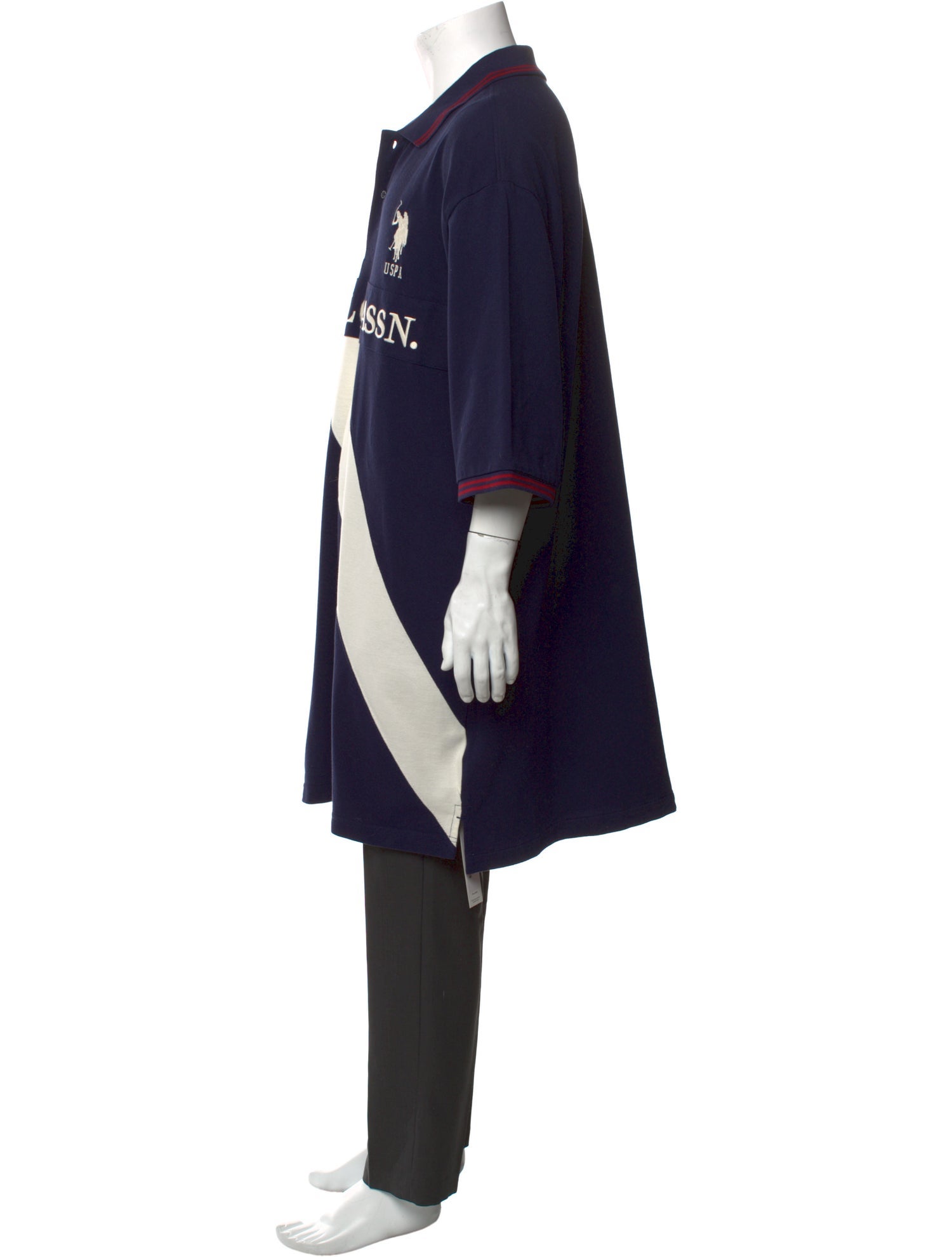 U.S. POLO ASSN. Graphic Print Collar Polo Shirt