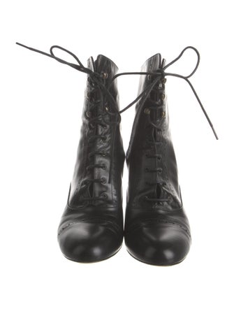 Varda Leather Combat Boots