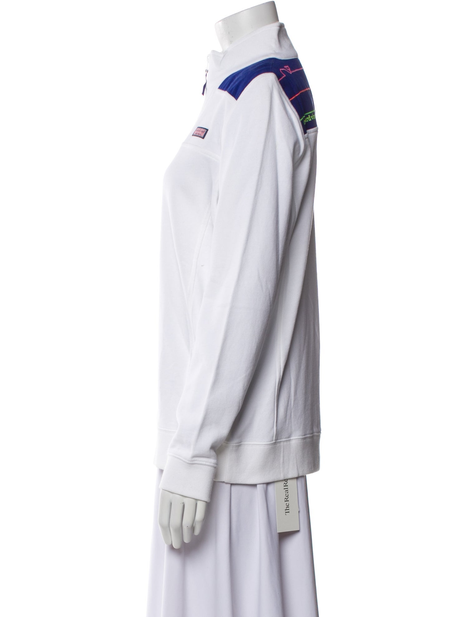 Vineyard vines Mock Neck Long Sleeve Sweatshirt