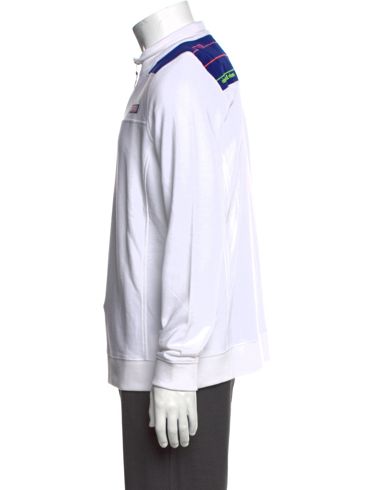 Vineyard vines Colorblock Pattern Mock Neck Sweatshirt w/ Tags