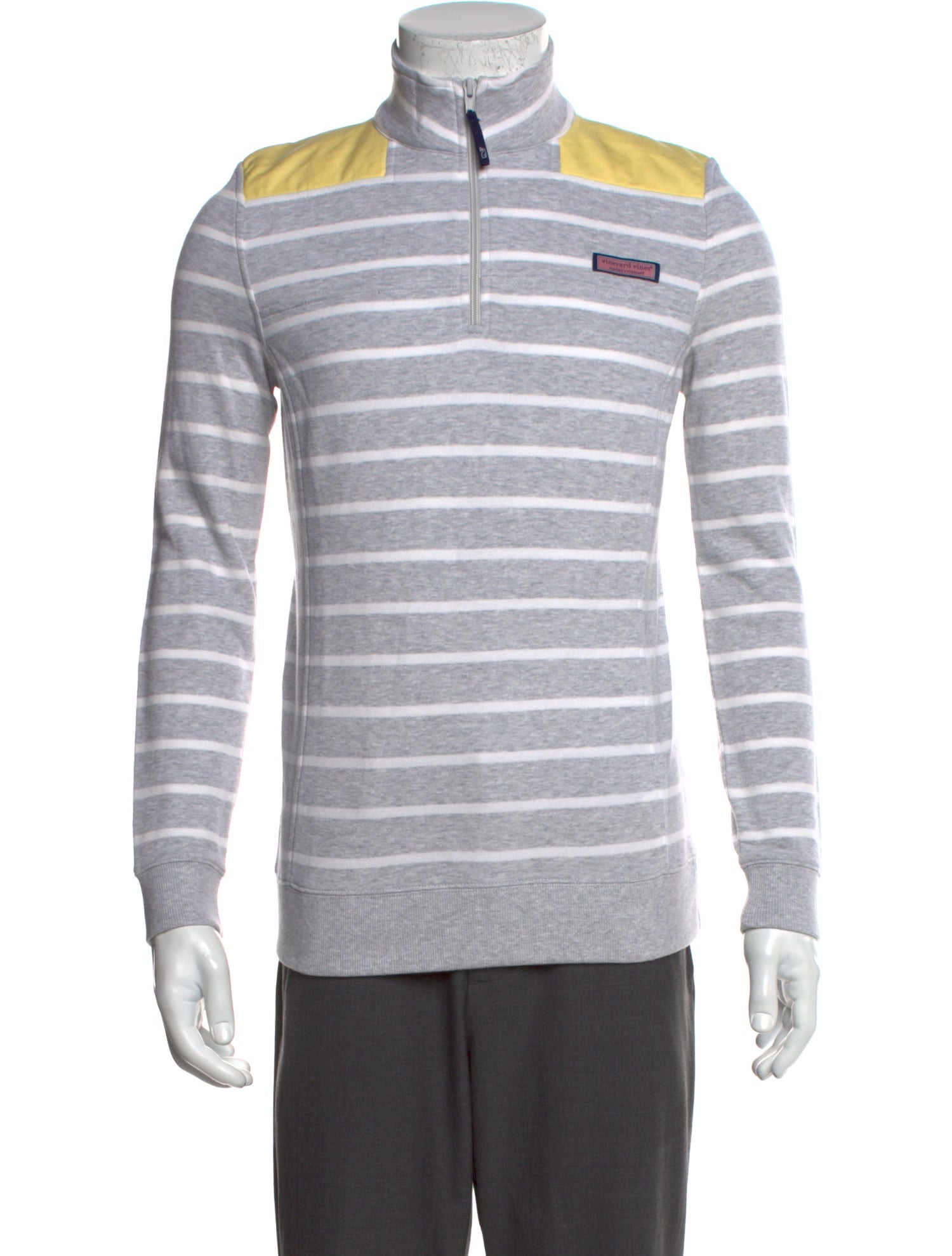 Vineyard vines Striped Mock Neck Sweatshirt w/ Tags